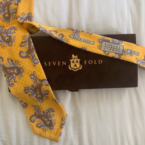 Custom Seven Fold Men's Tie - Picture 1 of 4